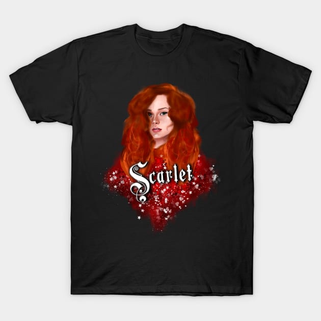 Scarlet Benoit (The Lunar Chronicles) T-Shirt by Imaginelouisa